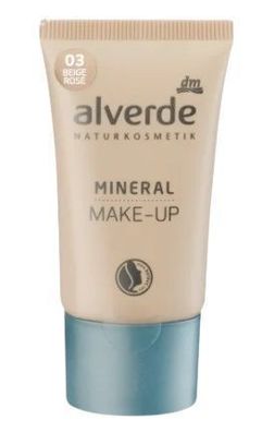 Alverde Natürlicher Beige Pink Make-Up Primer 03, 30ml