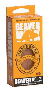 BEAVER WAX Snowboard Wax warm 155g