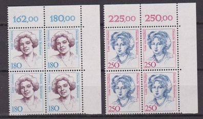 BRD 1987 postfrisch Ecke oben rechts MiNr. 1427-1428 Frauen der deutschen Geschichte