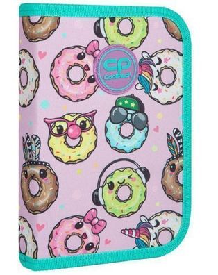 CoolPack Clipper Federmäppchen 1-Fach Happy Donuts