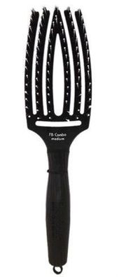 Olivia Garden Fingerbrush Combo Medium Schwarz