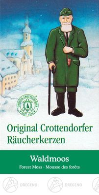 Zubehör Crottendorfer Räucherkerzen Waldmoos (24) NEU Erzgebirge Räucherkegel
