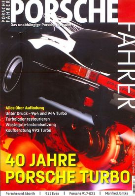 Porsche Fahrer 4 / 2014 - 40 Jahre Porsche Turbo, Abarth, 911 Evex, 917 - 021,