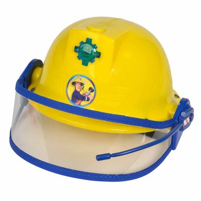 Feuerwehrmann Sam Feuerwehr Helm mit Funktion (gelb)