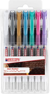 edding 2185 Gelroller sortiert (7er Set)