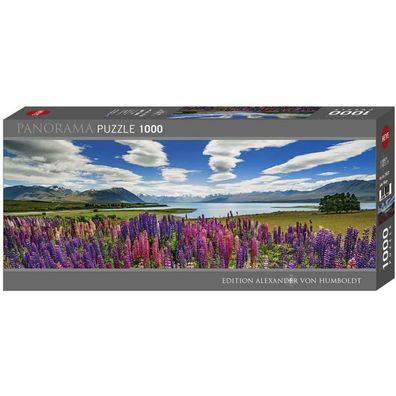 1000 Teile Panorama-Puzzle - Humboldt-Ausgabe: Lake Tekapo