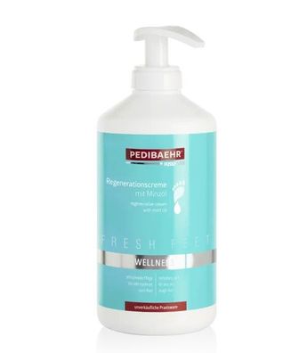 Pedibaehr - fresh feet Regenerationscreme 500 ml