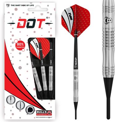 BULL'S Dot D4 90% Tungsten Soft Dart, 18 Gr. / Inhalt 1 Stück