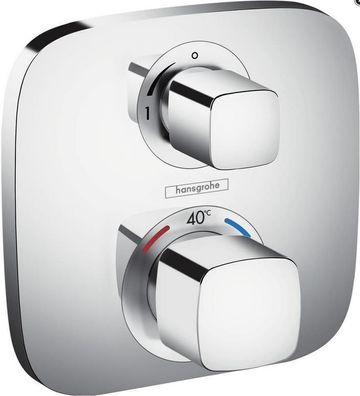 hansgrohe Fertigmontageset Thermostat Ecostat E für 1 Verbraucher verchromt