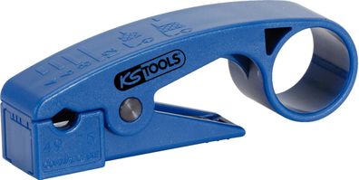 KS TOOLS Abisolierwerkzeug Koaxialkabel, 7,5mm
