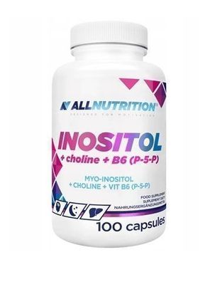 Allnutrition Inositol + Choline + B6 (P-5-P), 100 Kapseln