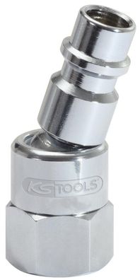 KS TOOLS 1/4" Metall-Kugelgelenk-Stecknippel, 46mm