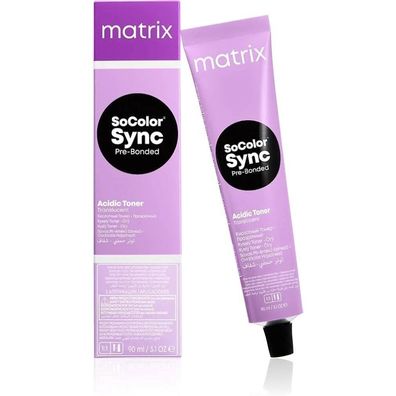 Matrix SoColor Sync Pre-Bonded Acidic Toner Sheer Ash 8a 90ml