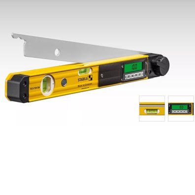 Stabila Elektronischer Winkelmesser TECH 700 DA 80 cm Digital Wasserwaage 19018