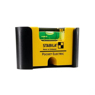 Stabila Wasserwaage Pocket Electric 18115 Mini-Format 7cm Elektroinstallation