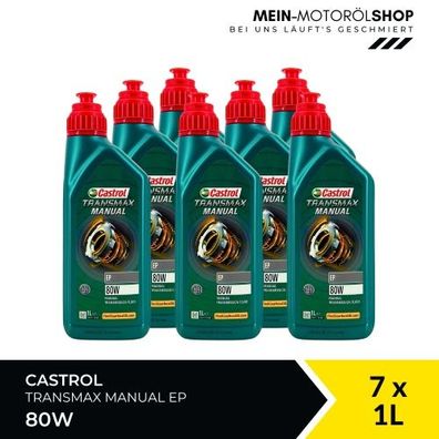 Castrol Transmax Manual EP 80W 7x1 Liter