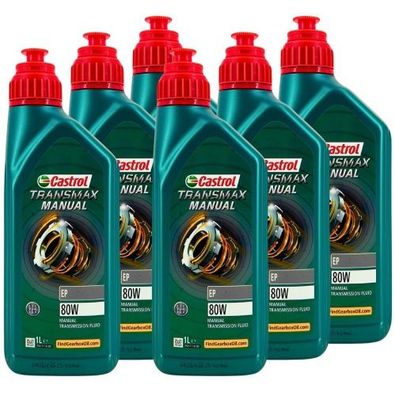 Castrol Transmax Manual EP 80W 6x1 Liter