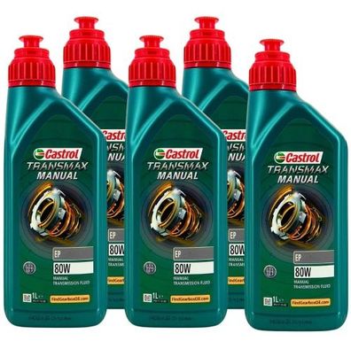 Castrol Transmax Manual EP 80W 5x1 Liter