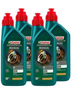 Castrol Transmax Manual EP 80W 4x1 Liter