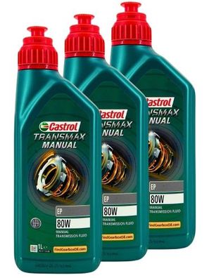 Castrol Transmax Manual EP 80W 3x1 Liter