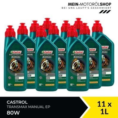 Castrol Transmax Manual EP 80W 11x1 Liter