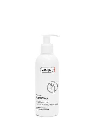 Ziaja Med, Lipidowa, Physiologisches Reinigungsgel zur Make-up-Entfernung, 200 ml