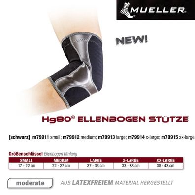 Mueller Hg80 Ellenbogen Stütze, L / Inhalt 1 Stück