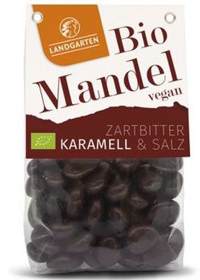 Landgarten 3x Bio Mandeln geröstet ZB Karamell 170g 170g