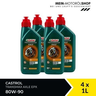 Castrol Transmax Axle EPX 80W-90 4x1 Liter