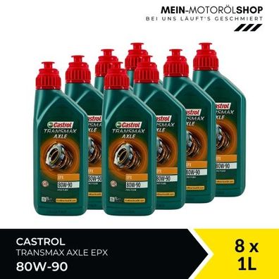 Castrol Transmax Axle EPX 80W-90 8x1 Liter