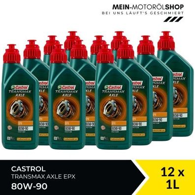 Castrol Transmax Axle EPX 80W-90 12x1 Liter