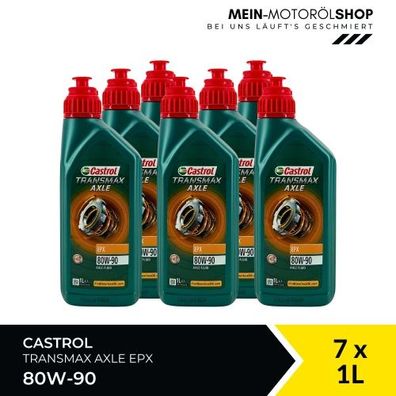 Castrol Transmax Axle EPX 80W-90 7x1 Liter