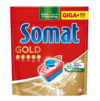 Somat Giga+ Gold Spülmaschinentabs, 90 Stück