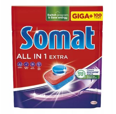 Somat Giga+ All in One Tabs, 100 Stk