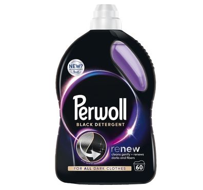 Perwoll Renew Black Waschmittel, 3L für Dunkles