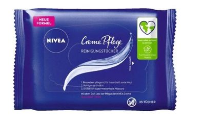 Nivea Creme Abschminktücher, 25 Stück (DE)