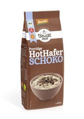 Bauck Mühle 6x Hot Hafer Schoko glutenfrei Demeter 400g