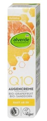 Alverde Q10 Augencreme 15ml Naturkosmetik