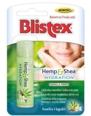 Blistex Lippenbalsam mit Hanf & Shea, deluxe Pflege