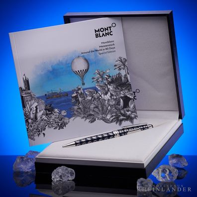 Montblanc Meisterstück Solitaie Around the World in 80 Days Ballpoint Pen 126355