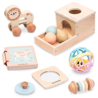 Montessori-Spielzeugset für Baby 7-12 Monate