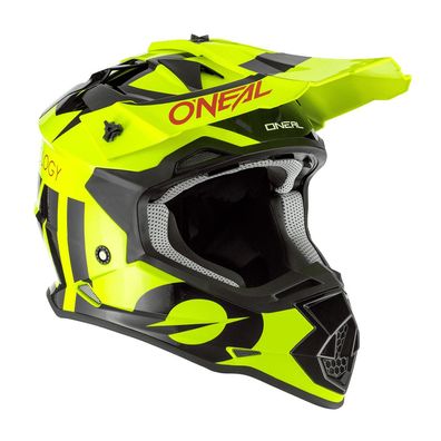 O`NEAL 2SRS Youth Helm Slick neon gelb/schwarz (49/50 cm)