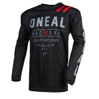 O`NEAL Element Jersey dirt schwarz/grau