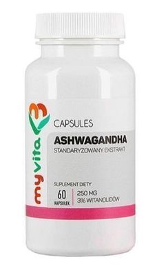 MyVita Ashwagandha 60 Kapseln - Ayurvedisches Wohlbefinden