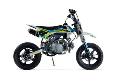 NITRO Motors 125ccm Pitbike Dirtbike CHILLY UX URX 12/12 Kick und E-Start Offroad