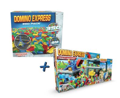 Goliath Domino Express Mega Set 550 Teile Crazy Factory Super Dealer Master Set