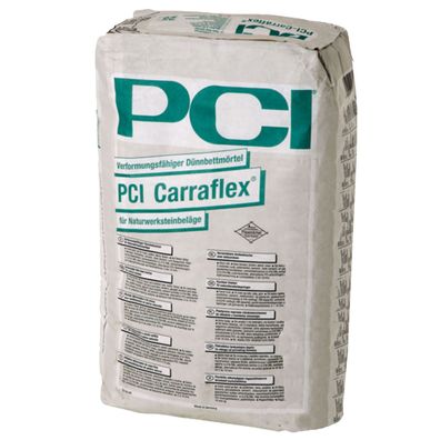 PCI Carraflex Fliesenkleber Natursteinkleber weiß 25 kg