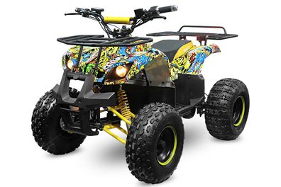 NITRO 1000W Eco midi Quad Toronto Sport 8-Zoll 48V 20Ah Blei Gel Paintbrush Offroad