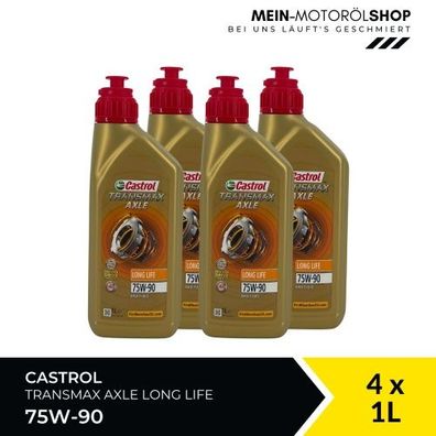 Castrol Transmax Axle Long Life 75W-90 4x1 Liter