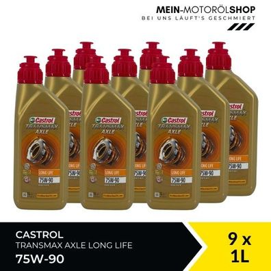 Castrol Transmax Axle Long Life 75W-90 9x1 Liter